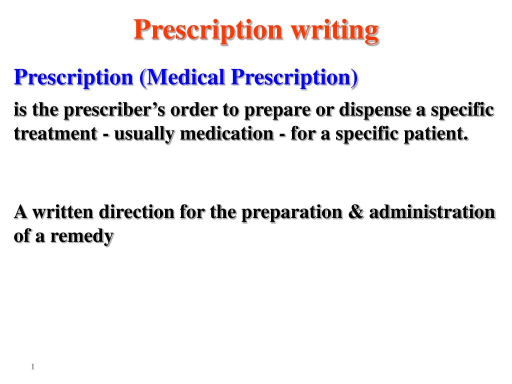 ppt prescription medical prescription powerpoint presentation doctors prescription sample