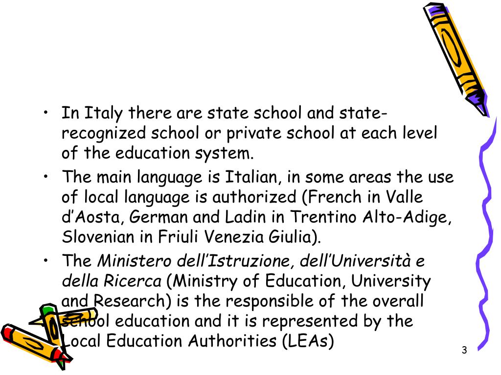 italian education system