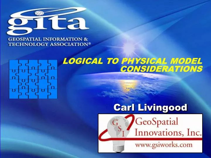 logical to physical model considerations n.