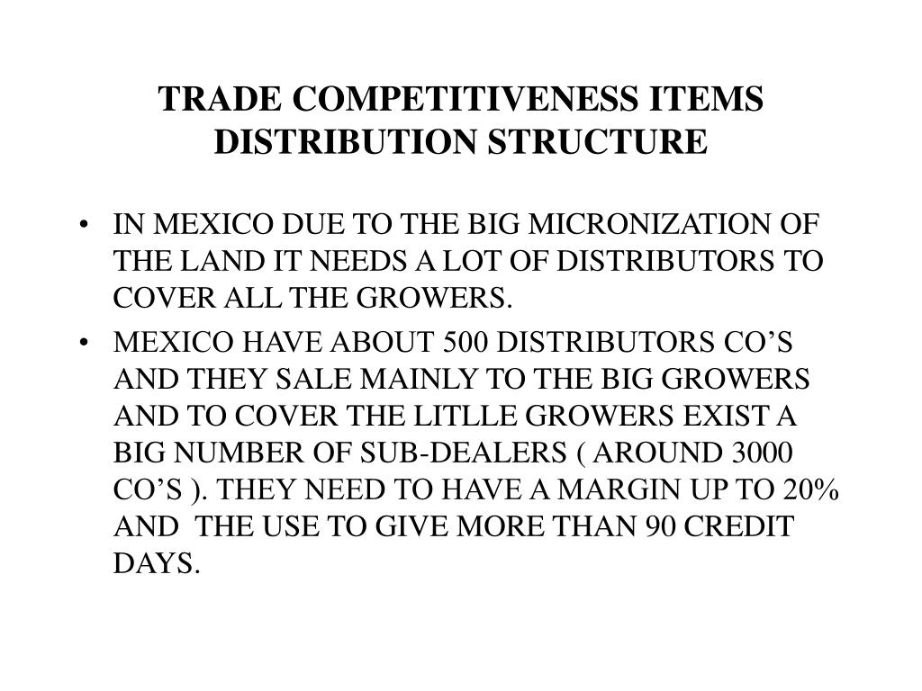 PPT - 7HT PDIC WORKSHOP COMPETITION IN NAFTA MARKETS UNDER FREE TRADE ...