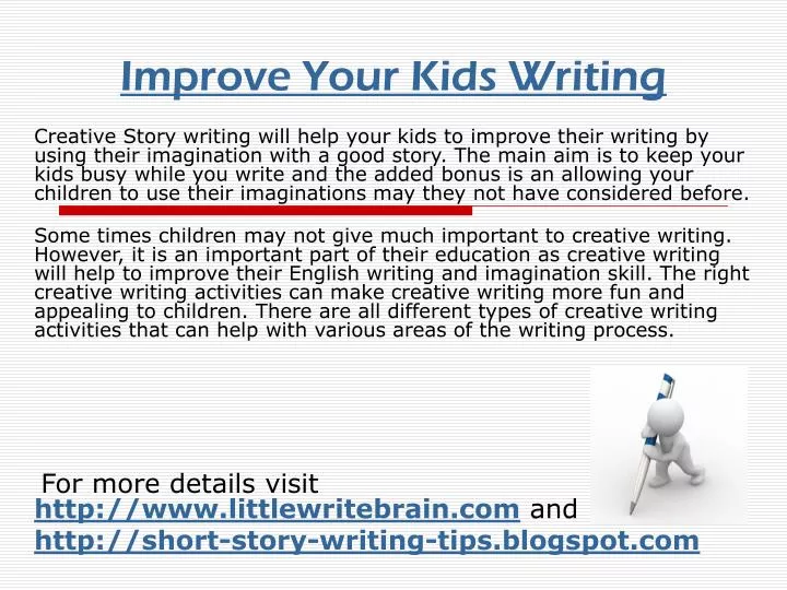 improve your kids writing n.