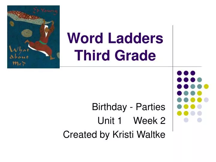 word ladders third grade n.