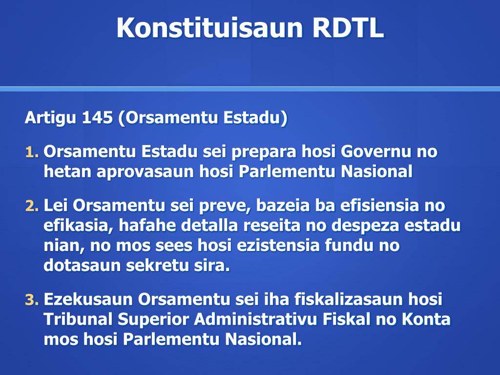 PPT - Treinamentu ba Sentru Peskiza Parlementu Nasional RDTL PowerPoint ...