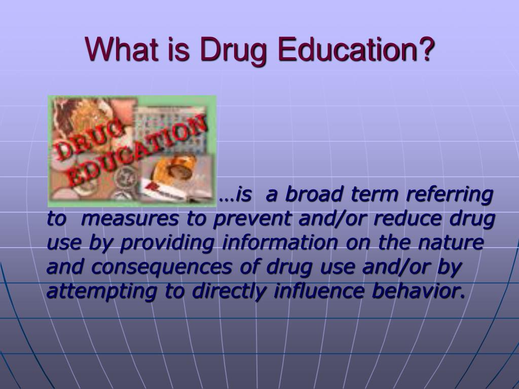 drug education powerpoint presentation