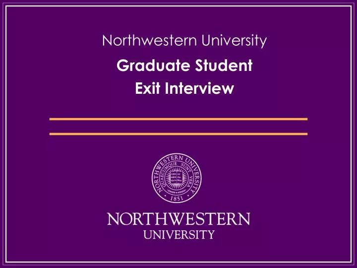 PPT Northwestern University PowerPoint Presentation, free download