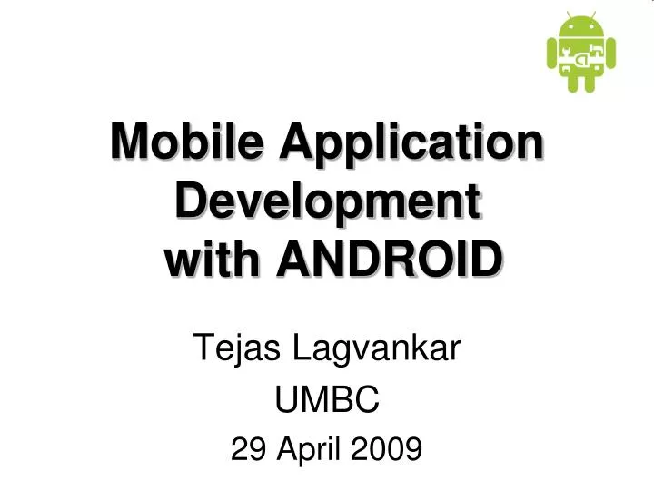mobile application development with android n.