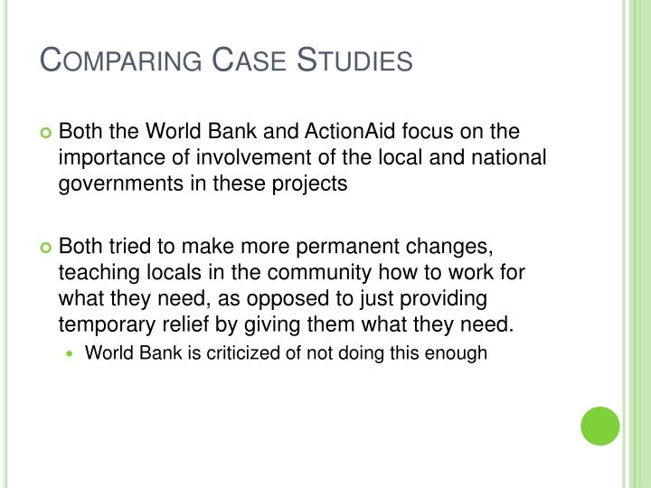 comparative case study comparative case study