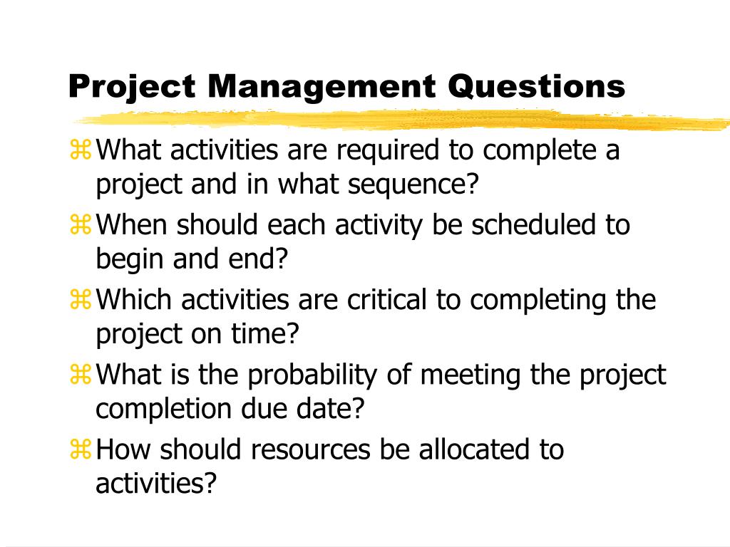project management questions and answers pdf