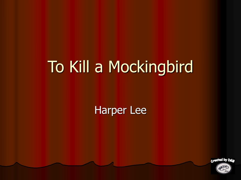 PPT - To Kill a Mockingbird PowerPoint Presentation, free download - ID ...