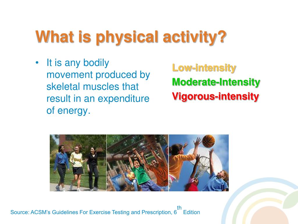 physical activity definition