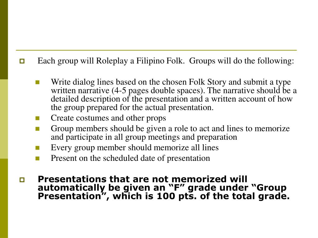 introduction in group presentation tagalog