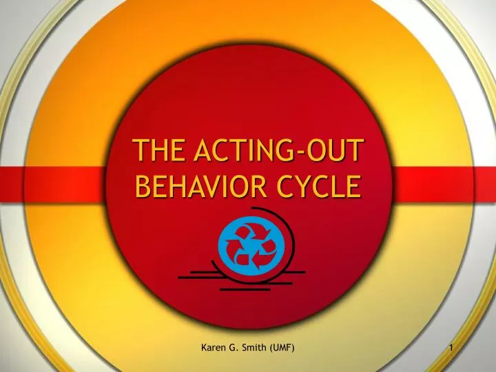 the acting out behavior cycle n.