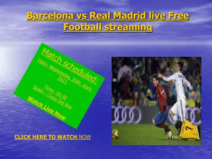 barcelona vs real madrid live free football streaming n.