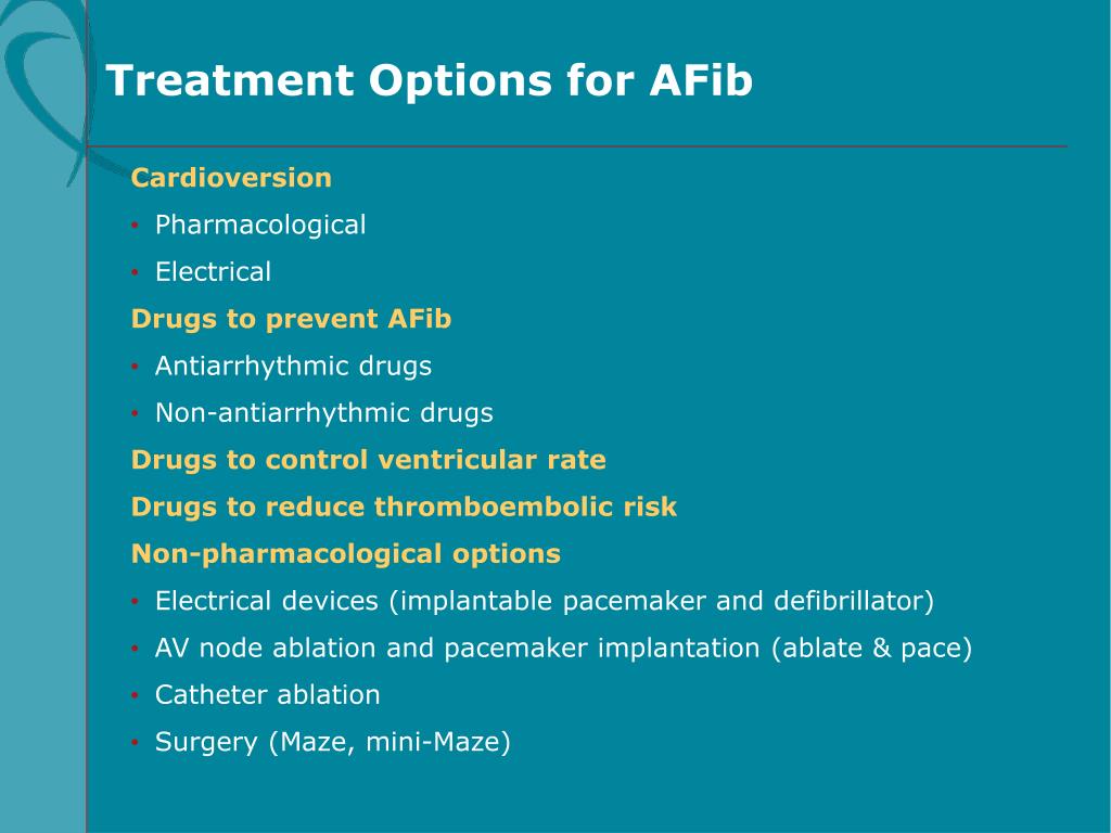 PPT AFib Management and the Role of Catheter Ablation PowerPoint