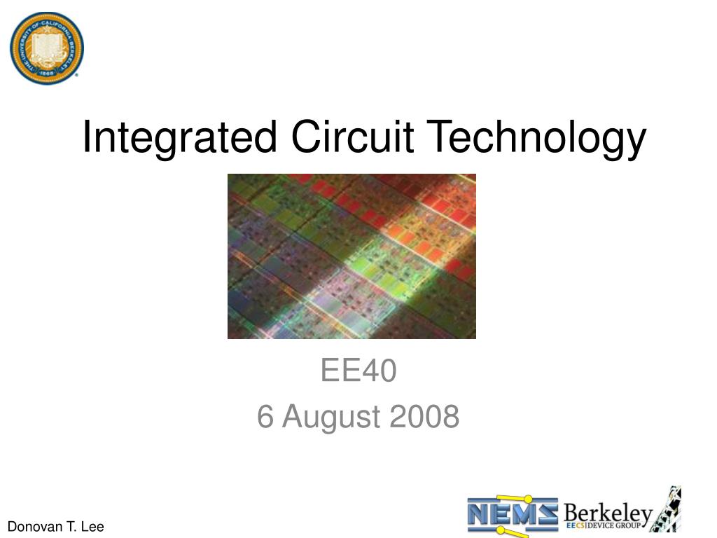 PPT Integrated Circuit Technology PowerPoint Presentation, free