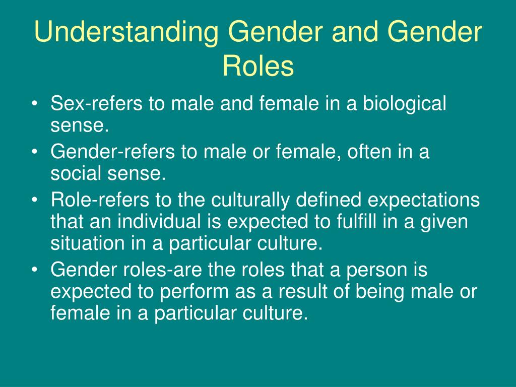 Ppt Contemporary Gender Roles Powerpoint Presentation