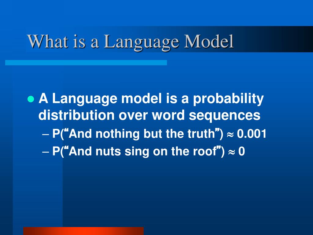 PPT - Speech and Language Modeling PowerPoint Presentation, free ...