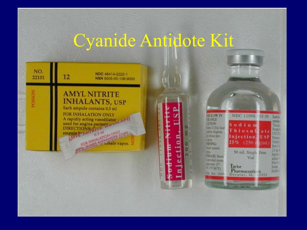 cyanide antidote kit cyanide antidote kit