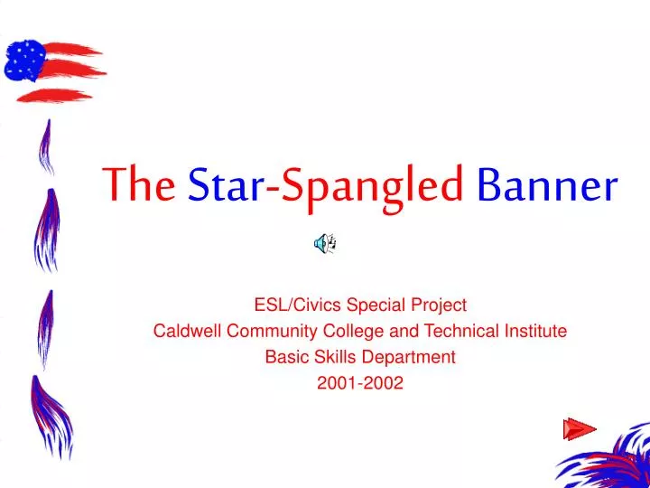 the star spangled banner n.