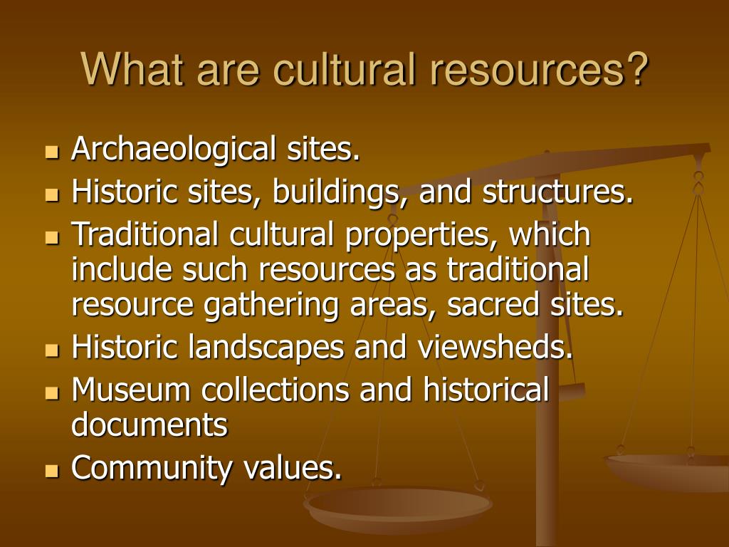 PPT - Cultural Resource Management PowerPoint Presentation, free ...