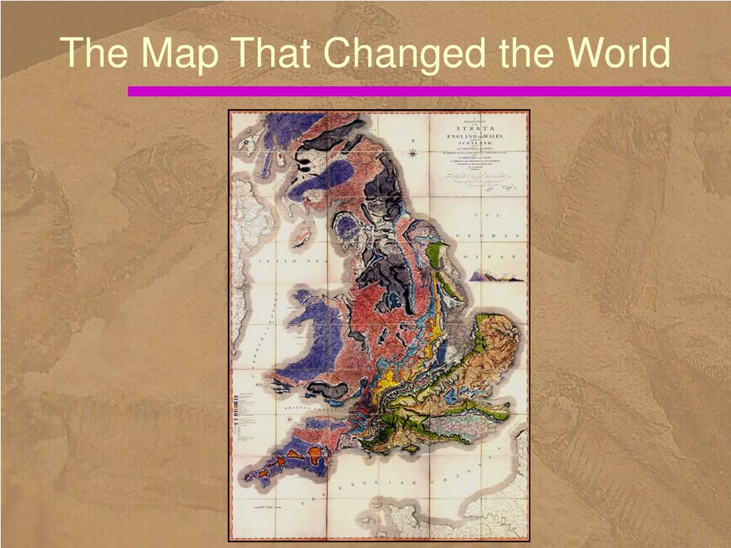PPT - William Smith, 1815 Geologic map of England, Wales, part of Scotland PowerPoint 