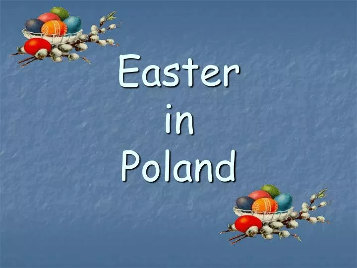 easter in poland n.