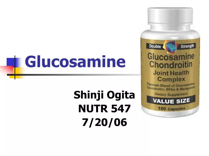 glucosamine n.