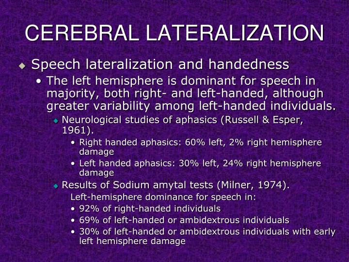 checkpoint cerebral lateralization function Have to do with brain lateralization (and who cares) what is brain lateralization the human brain is a paired organ it is composed of two halves (called cerebral hemispheres) that look pretty much alike. checkpoint cerebral lateralization function Have to do with brain lateralization (and who cares) what is brain lateralization the human brain is a paired organ it is composed of two halves (called cerebral hemispheres) that look pretty much alike.