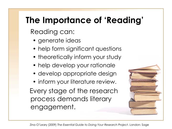 on the importance of reading Reading to young children: a head-start in life the research sets out to explore the connections between parents reading to their young children and their child’s. on the importance of reading Reading to young children: a head-start in life the research sets out to explore the connections between parents reading to their young children and their child’s.