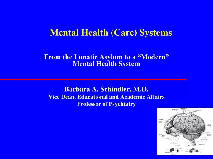 PPT - Mental Health (Care) Systems PowerPoint Presentation, free