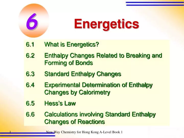 PPT Energetics PowerPoint Presentation, free download ID1204656