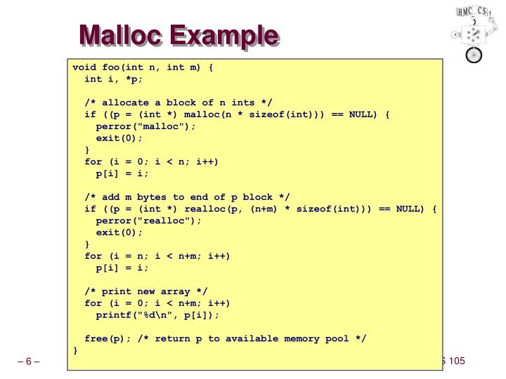 PPT Dynamic Memory Allocation I PowerPoint Presentation ID1204889