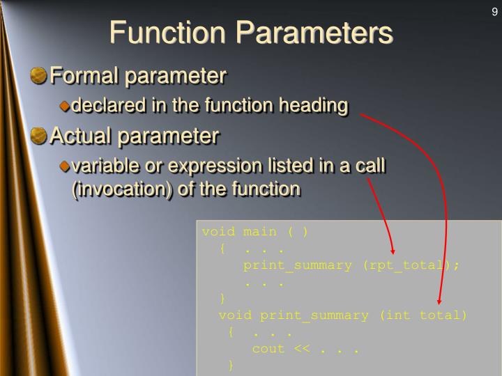 PPT - User Defined Functions PowerPoint Presentation - ID:1204956