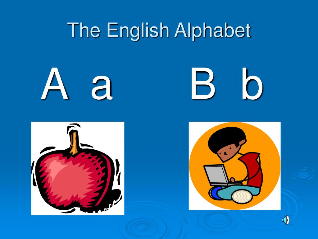presentation for english alphabet