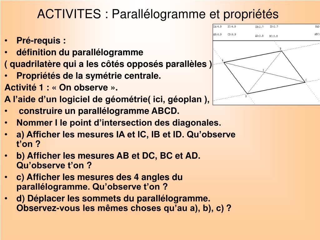 Pour tracer des parallèles avec la règle ALEPH, on utilise : - ppt