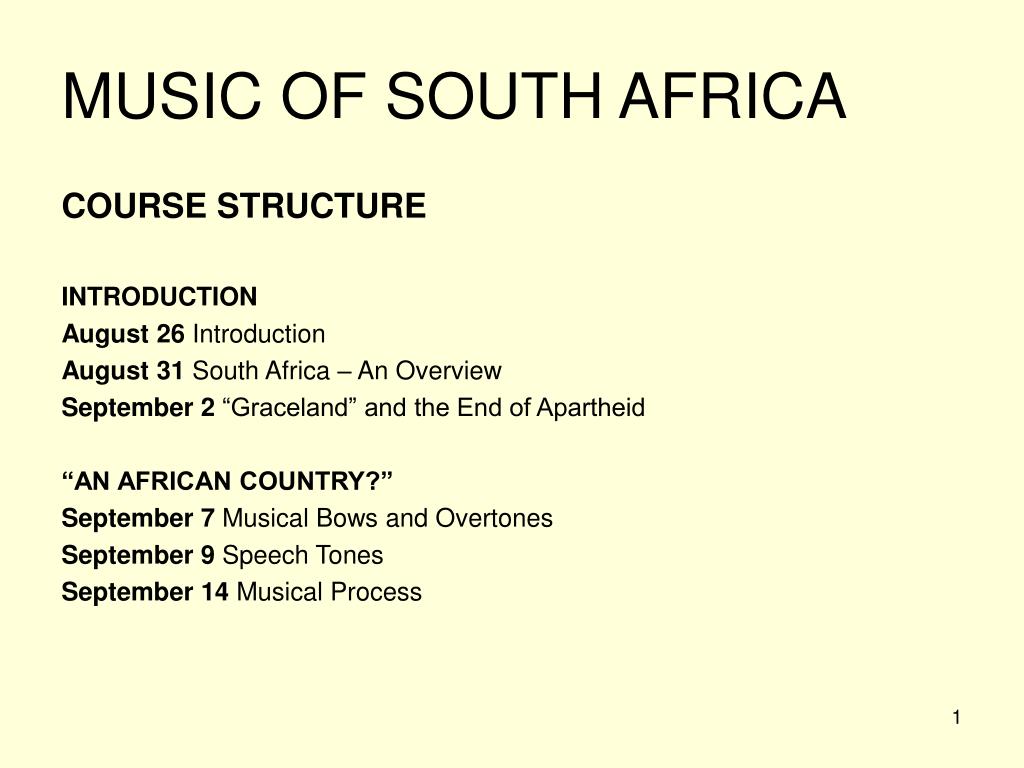 South africa presentation outlet
