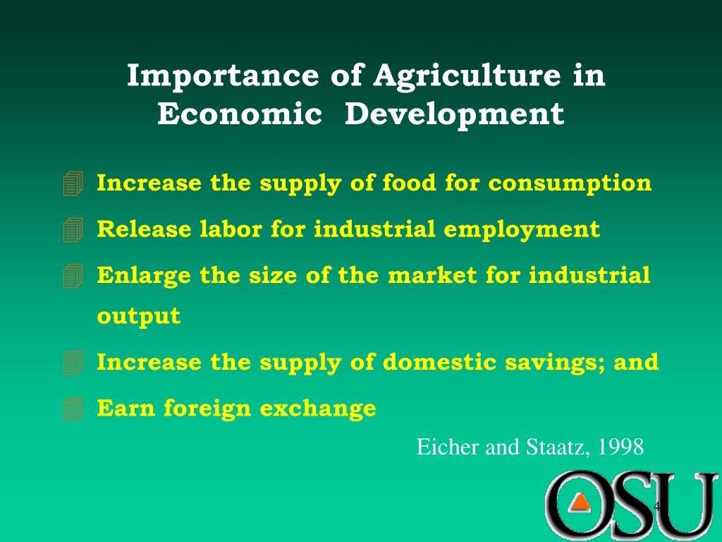 importance of research in agriculture development