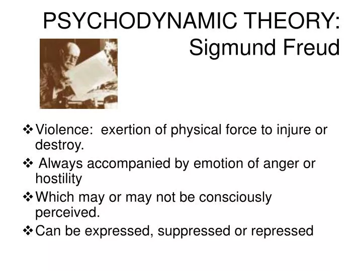 PPT PSYCHODYNAMIC THEORY Sigmund Freud PowerPoint Presentation, free