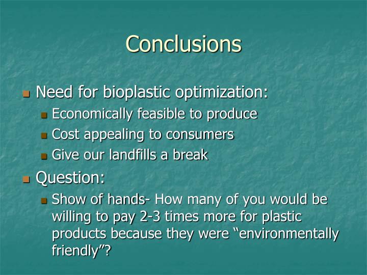 PPT Biodegradable Plastics Produced by PowerPoint