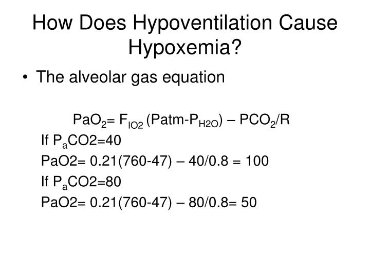 hypoxemia