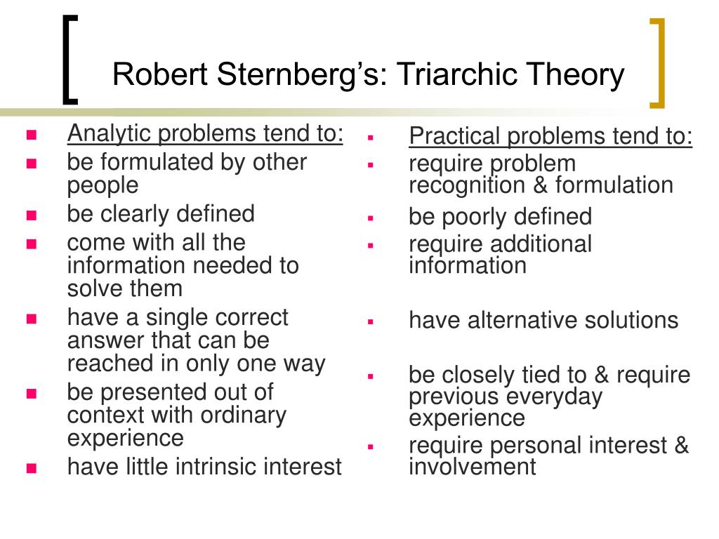 Sternberg s Approach To Intellectual Development 2024 favors