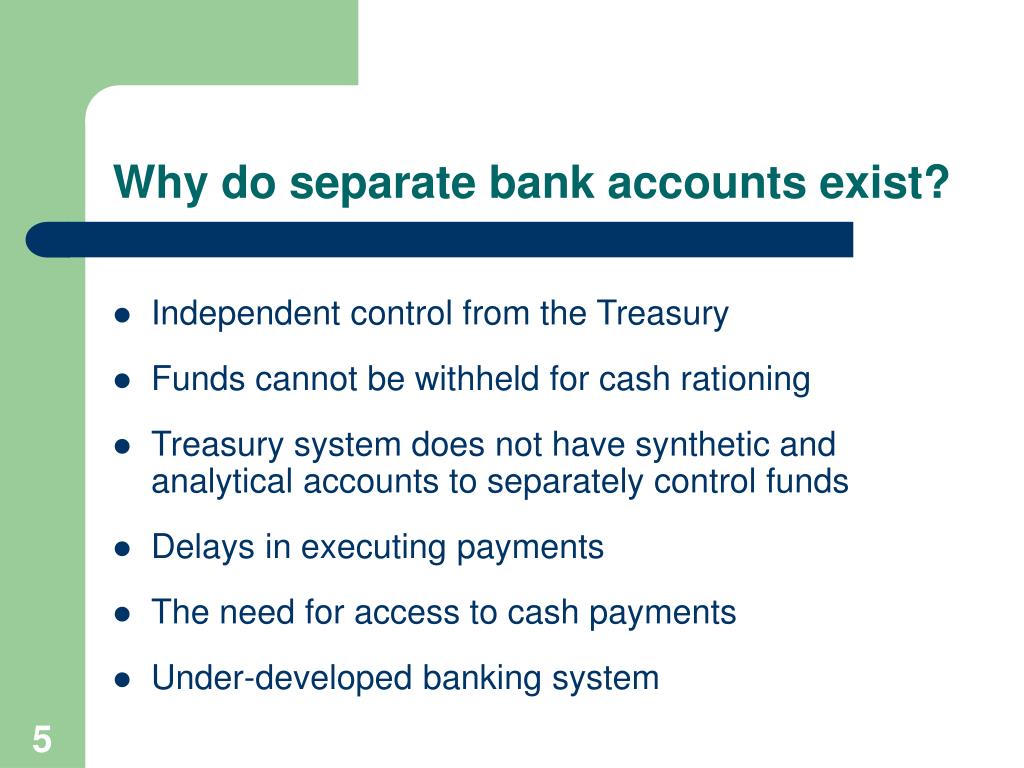 PPT - Implementation Of Treasury Single Account In The ECA Region ...