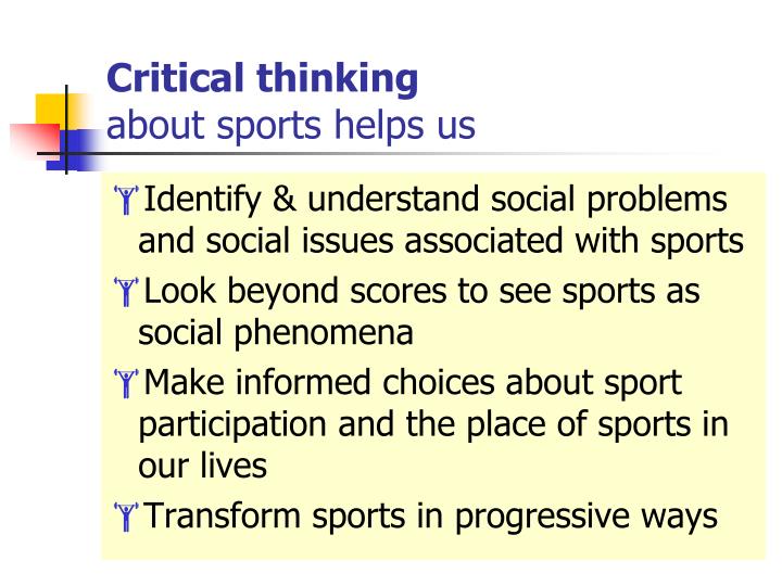 sports in society essay Argumentative essay: the importance of sports participation in sports is extremely important, and should be encouraged much more children. sports in society essay Argumentative essay: the importance of sports participation in sports is extremely important, and should be encouraged much more children.