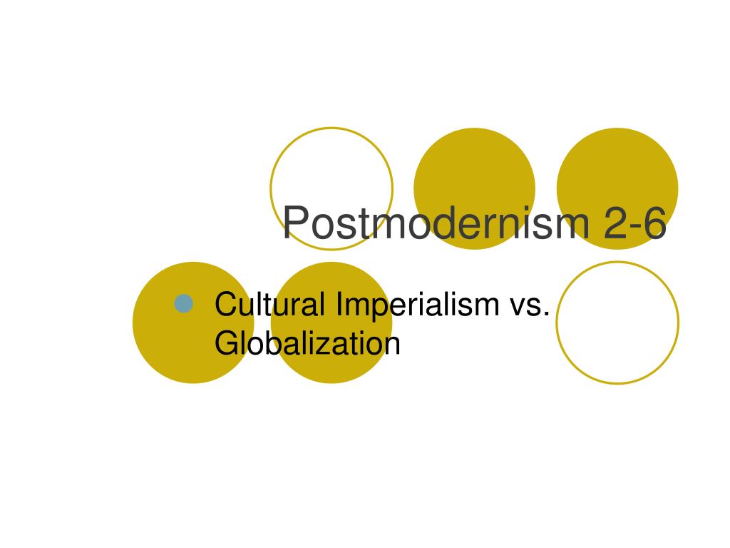 postmodernism and globalization