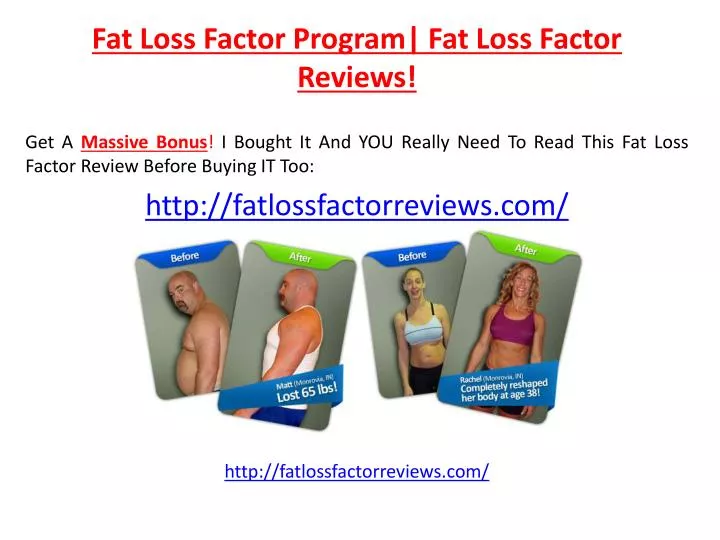 fat loss factor program fat loss factor reviews n.