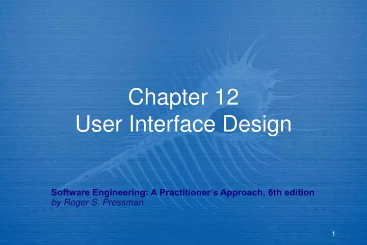 Ppt Chapter 12 User Interface Design Powerpoint Presentation Free Download Id 1216803