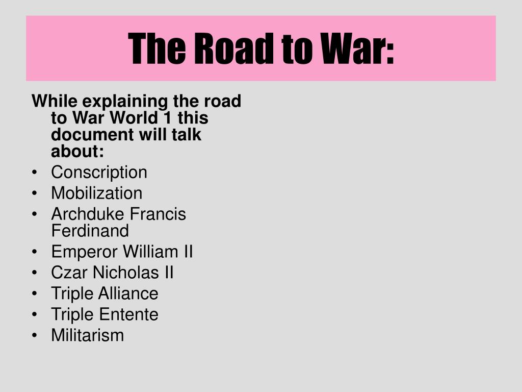 Ppt The Great War Powerpoint Presentation Free Download Id1217150