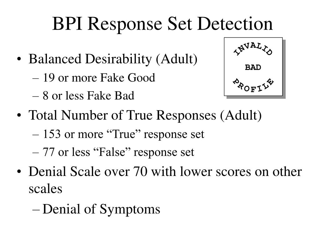 Ppt basic personality inventory powerpoint presentation free