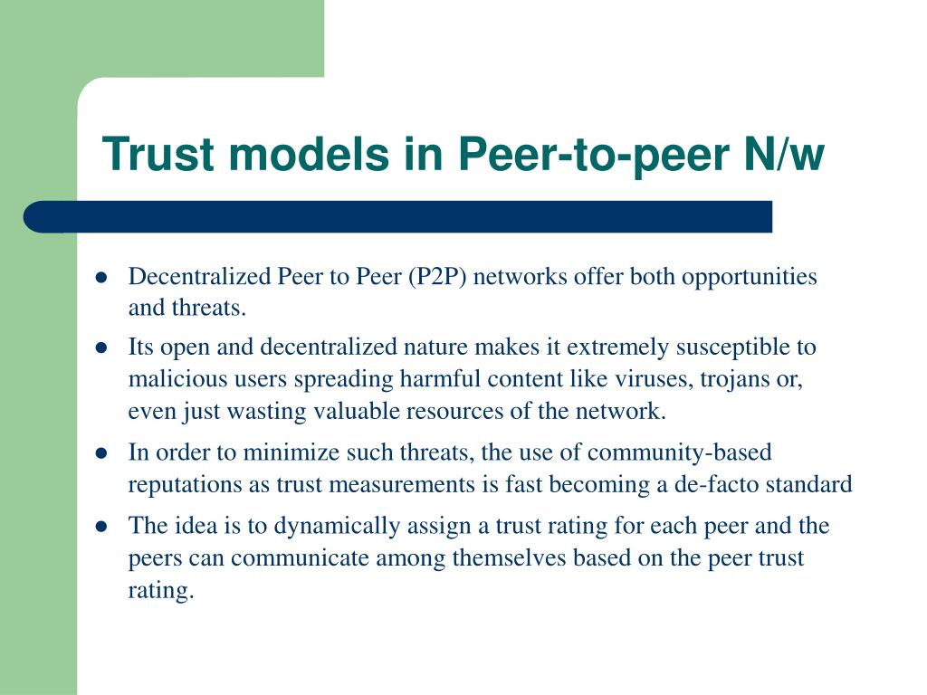 PPT - Trust PowerPoint Presentation, free download - ID:122068
