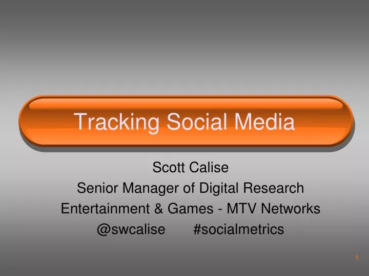 tracking social media n.